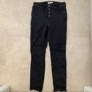 Madewell black denim